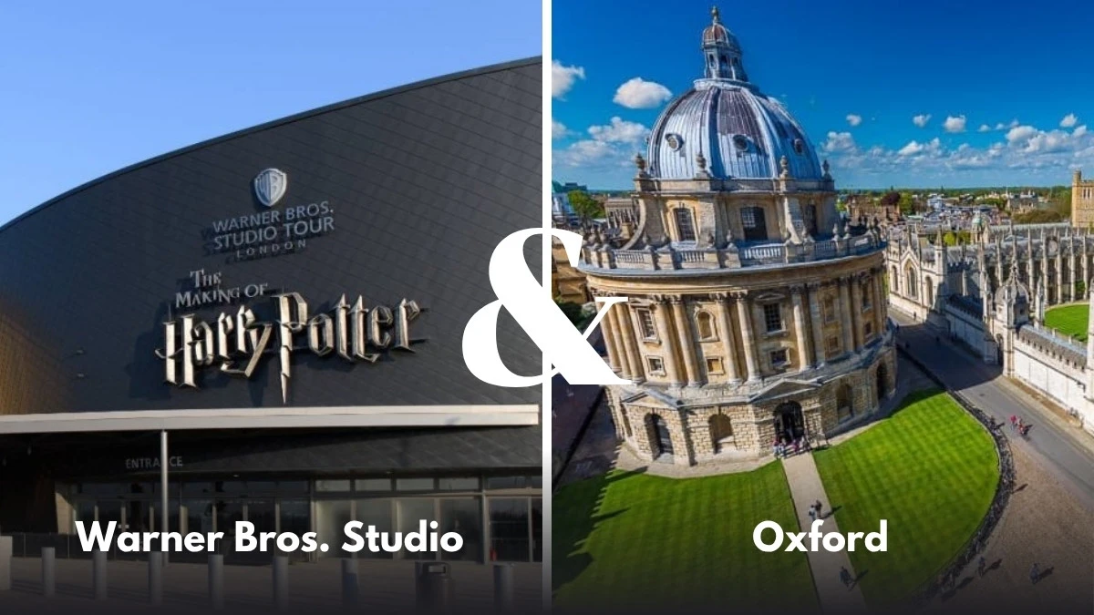 Combined tour of the Harry Potter studio tour and the Oxford day trip