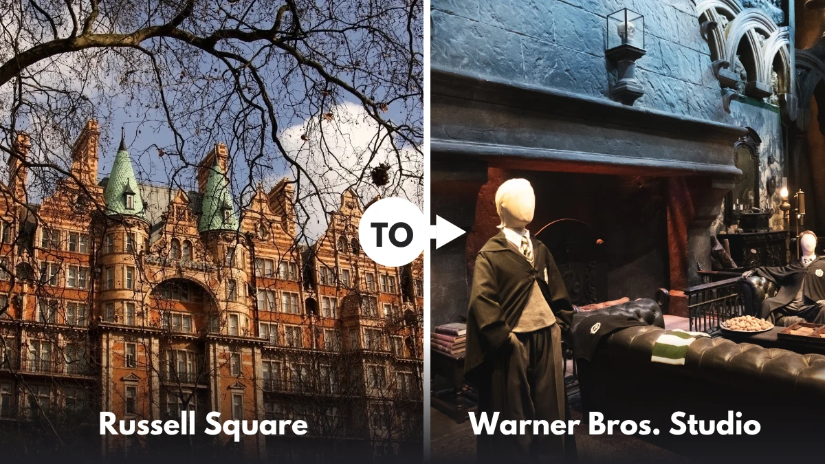 Transfers from Russell Square to Harry potter studio London