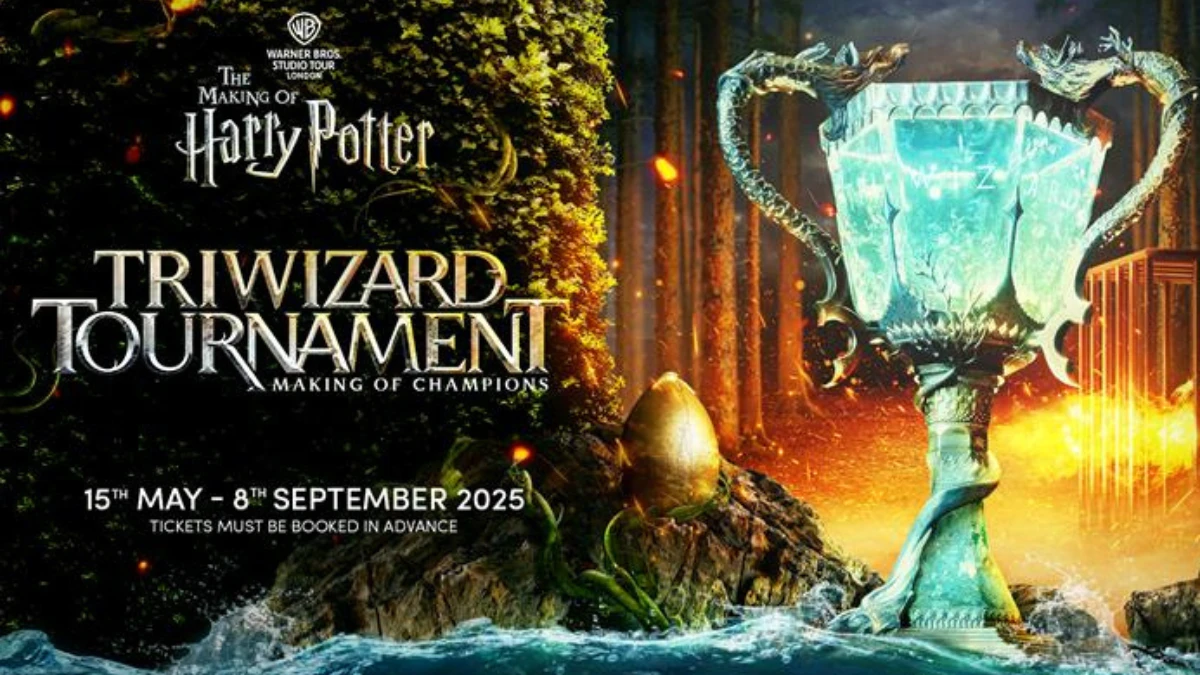 Triwizard Tournament at teh Harry Potter studio tour London